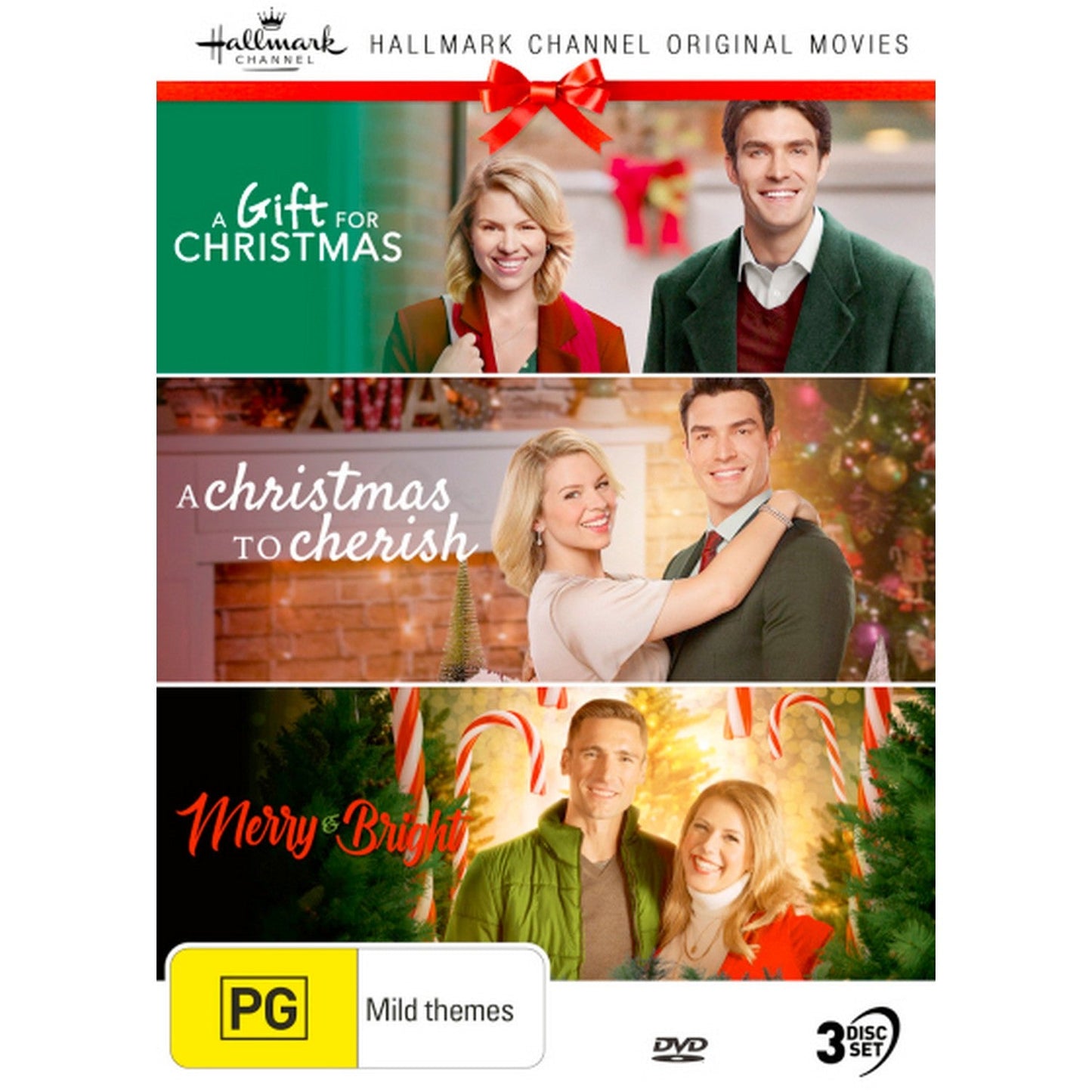 Hallmark Christmas Collection: A Gift for Christmas /  A Christmas to Cherish / Merry and Bright DVD