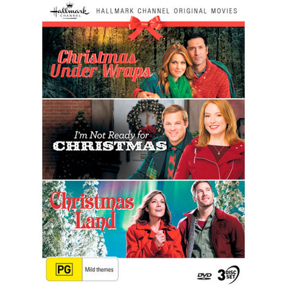 Hallmark Christmas Collection (Christmas Under Wrap / I'm Not Ready for Christmas / Christmas Land) DVD