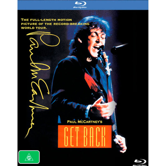 Paul McCartney's Get Back Blu-Ray