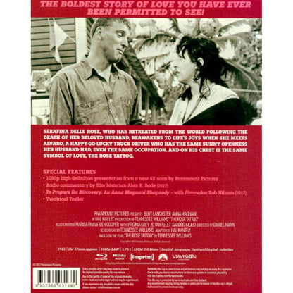 The Rose Tattoo (Imprint) Blu-Ray