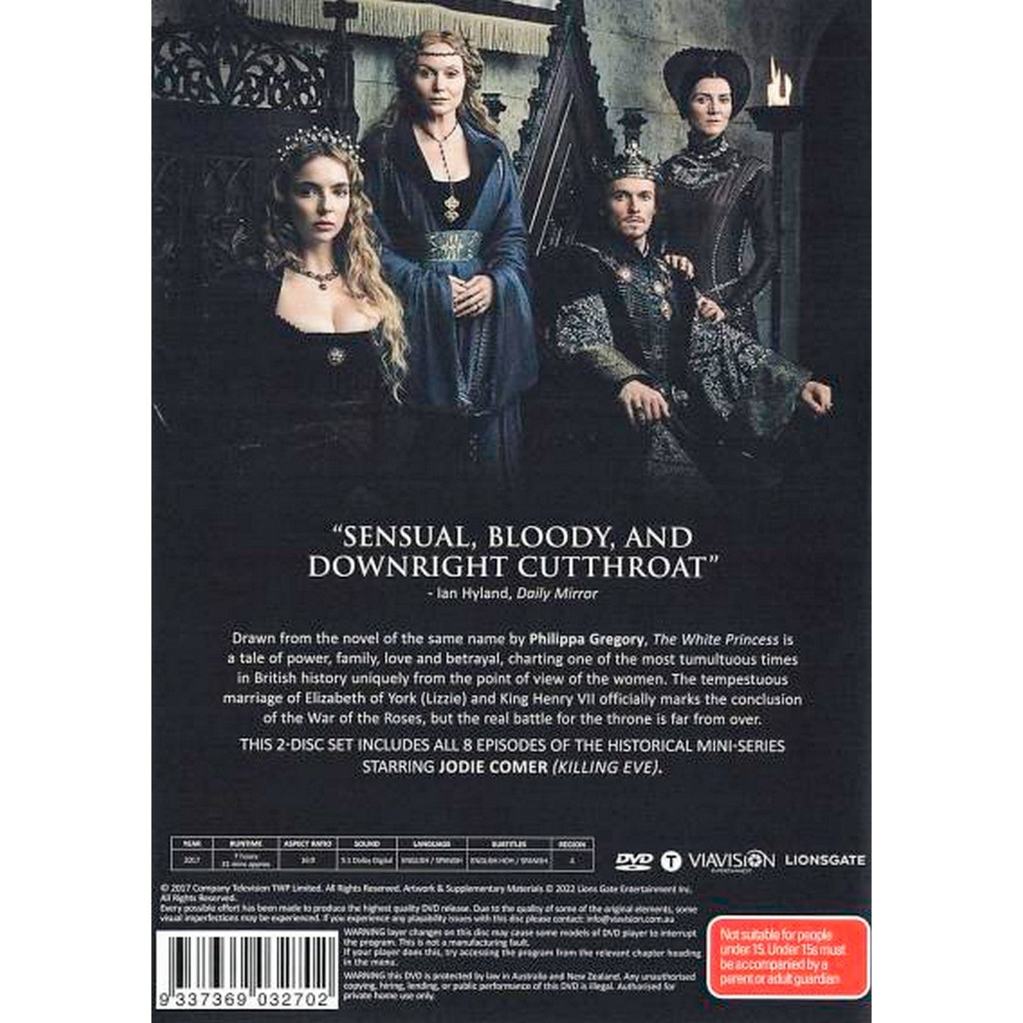 The White Princess: The Mini-Series DVD