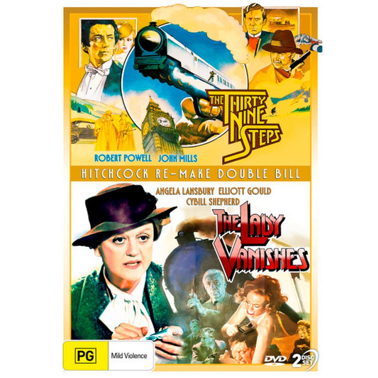 Hitchcock Re-Make Double Bill (The Thirty Nine Steps / The Lady Vanishes) DVD