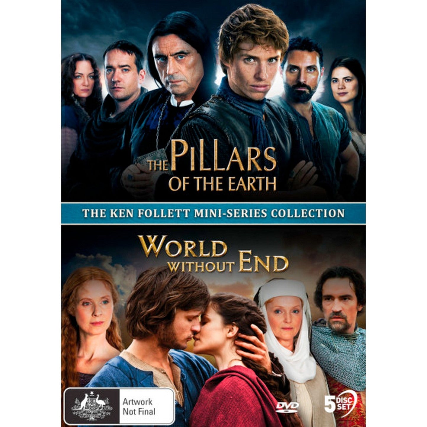 The Ken Follet Mini-Series Collection (The Pillars of the Earth / World Without End) DVD