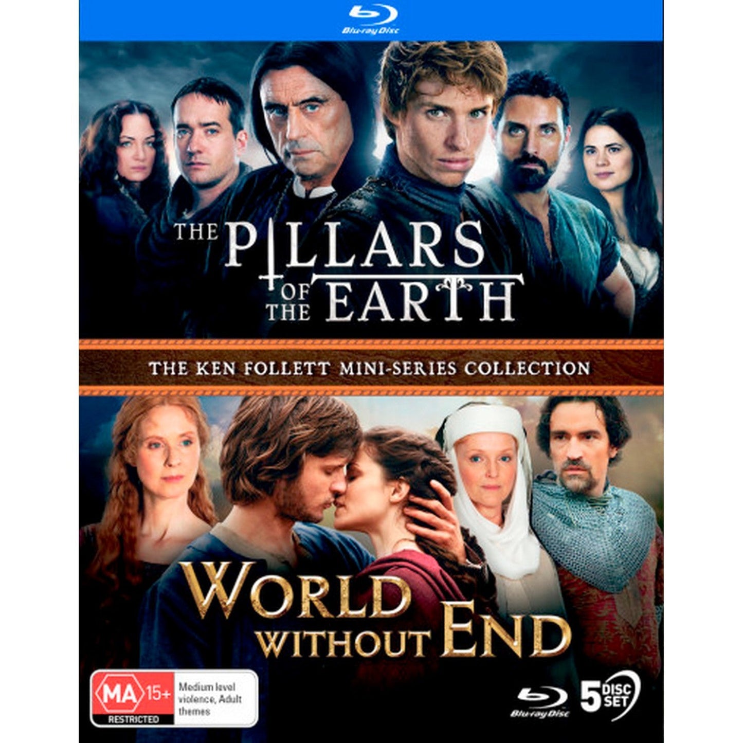 The Ken Follet Mini-Series Collection (The Pillars of the Earth / World Without End) Blu-Ray