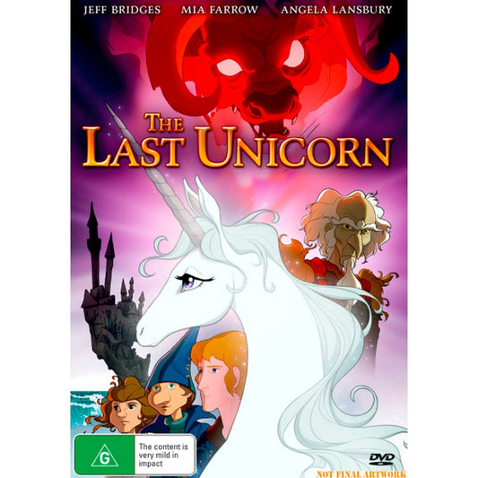 The Last Unicorn DVD