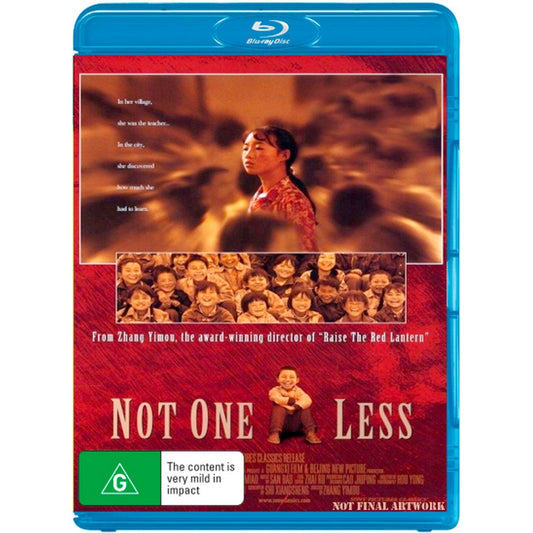 Not One Less (Imprint) Blu-Ray