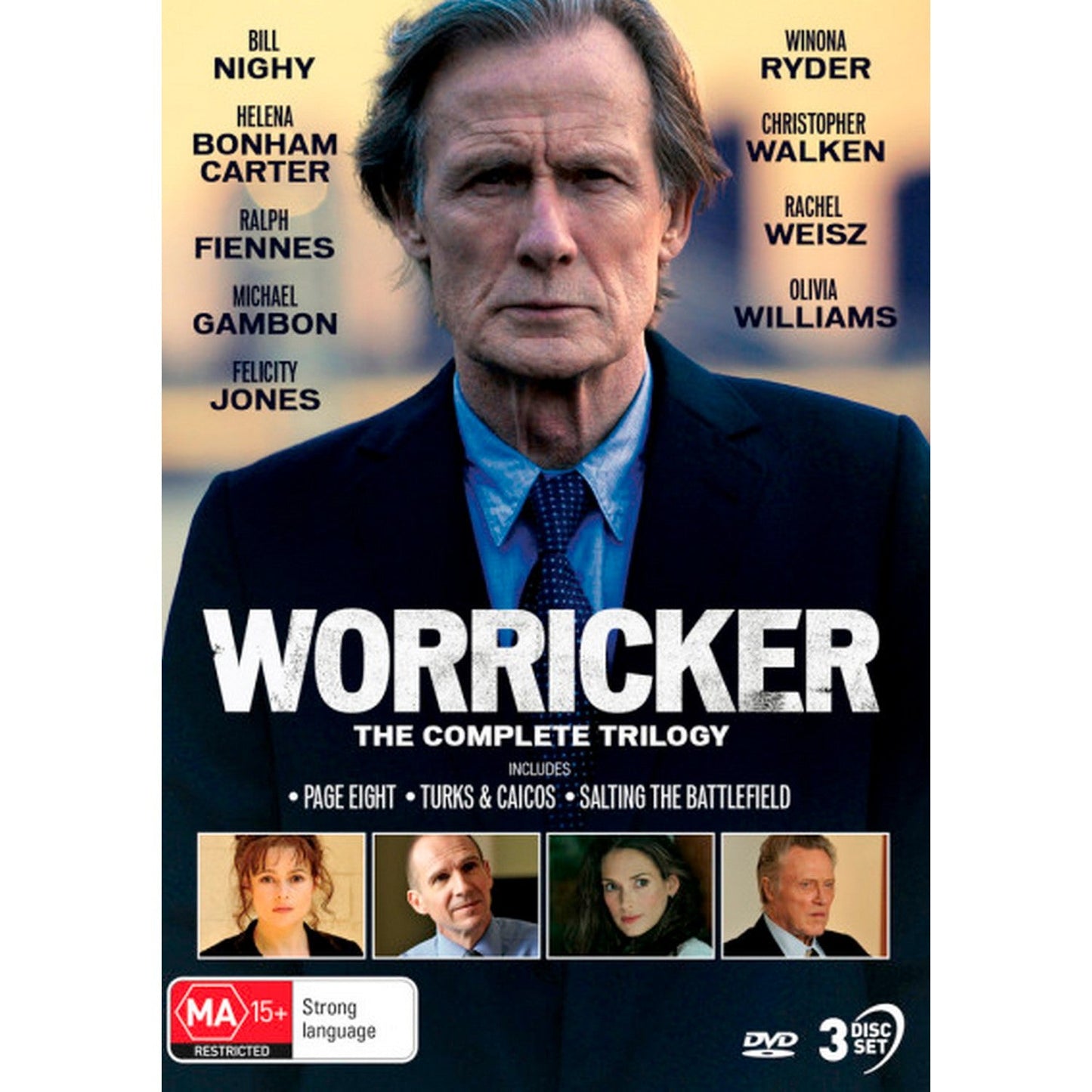 Worricker: The Complete Trilogy DVD