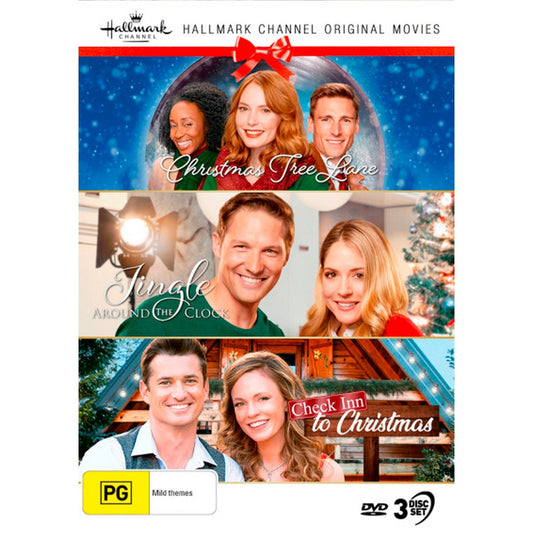 Hallmark Christmas Collection (Christmas Tree Lane / Jingle Around the Clock / Check Inn to Christmas) DVD