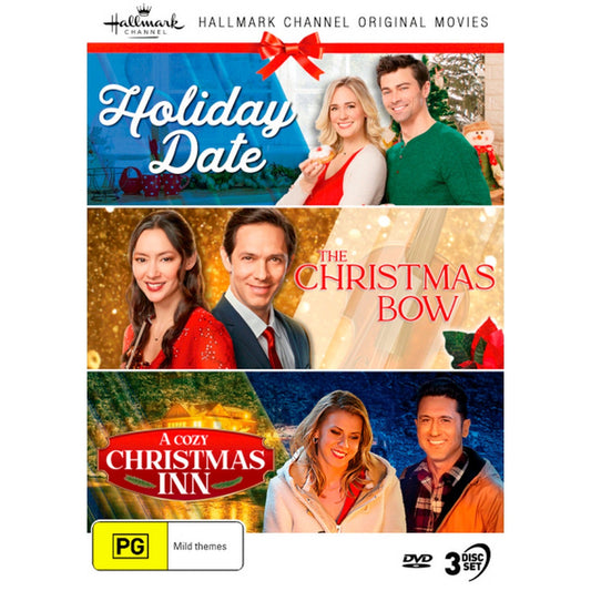 Hallmark Christmas Collection (Holiday Date / The Christmas Bow / A Cozy Christmas Inn) DVD