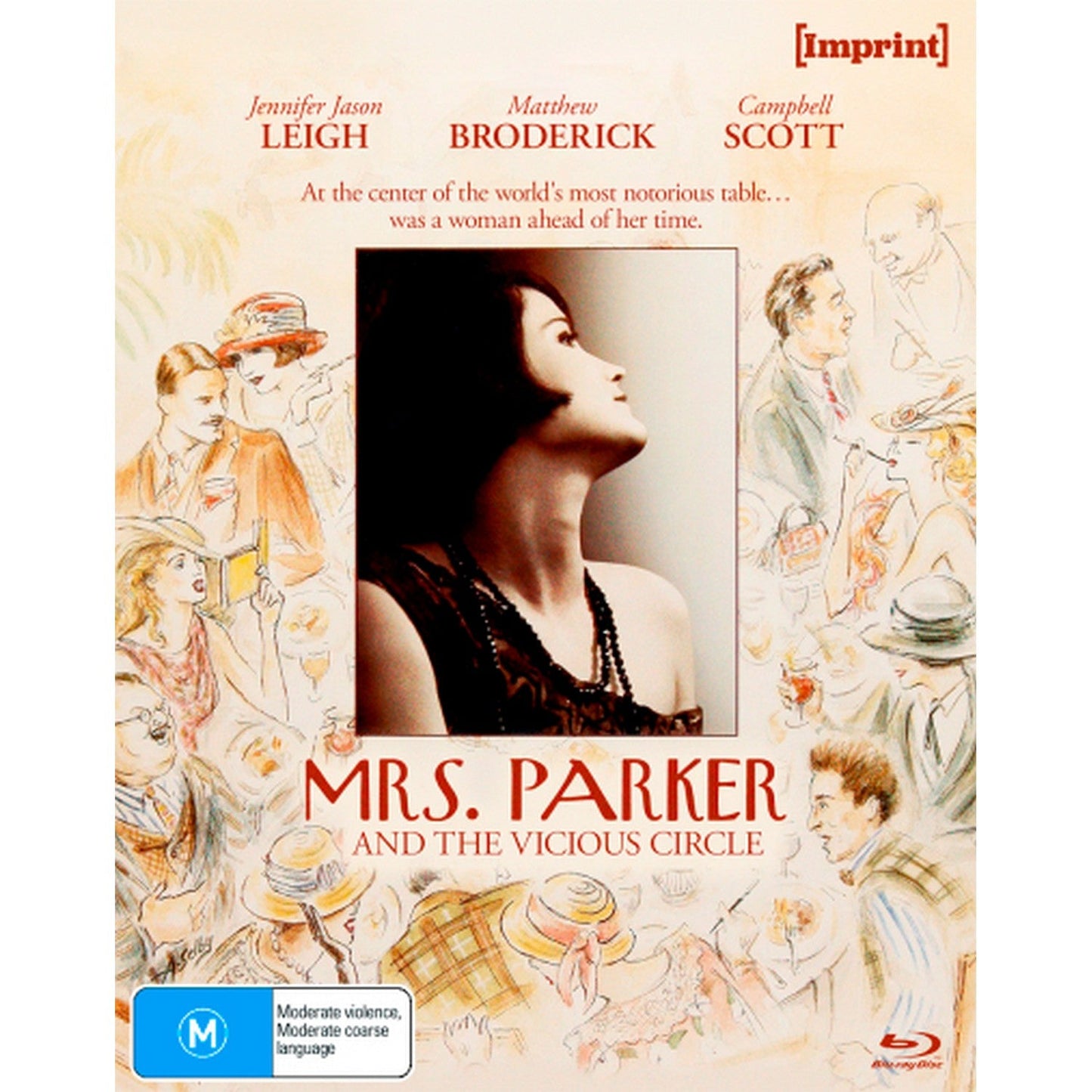 Mrs. Parker and the Vicious Circle (Imprint) Blu-Ray