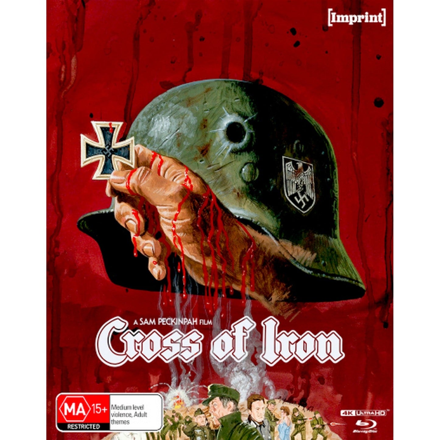 Cross of Iron (Imprint) 4K UltraHD + Blu-Ray