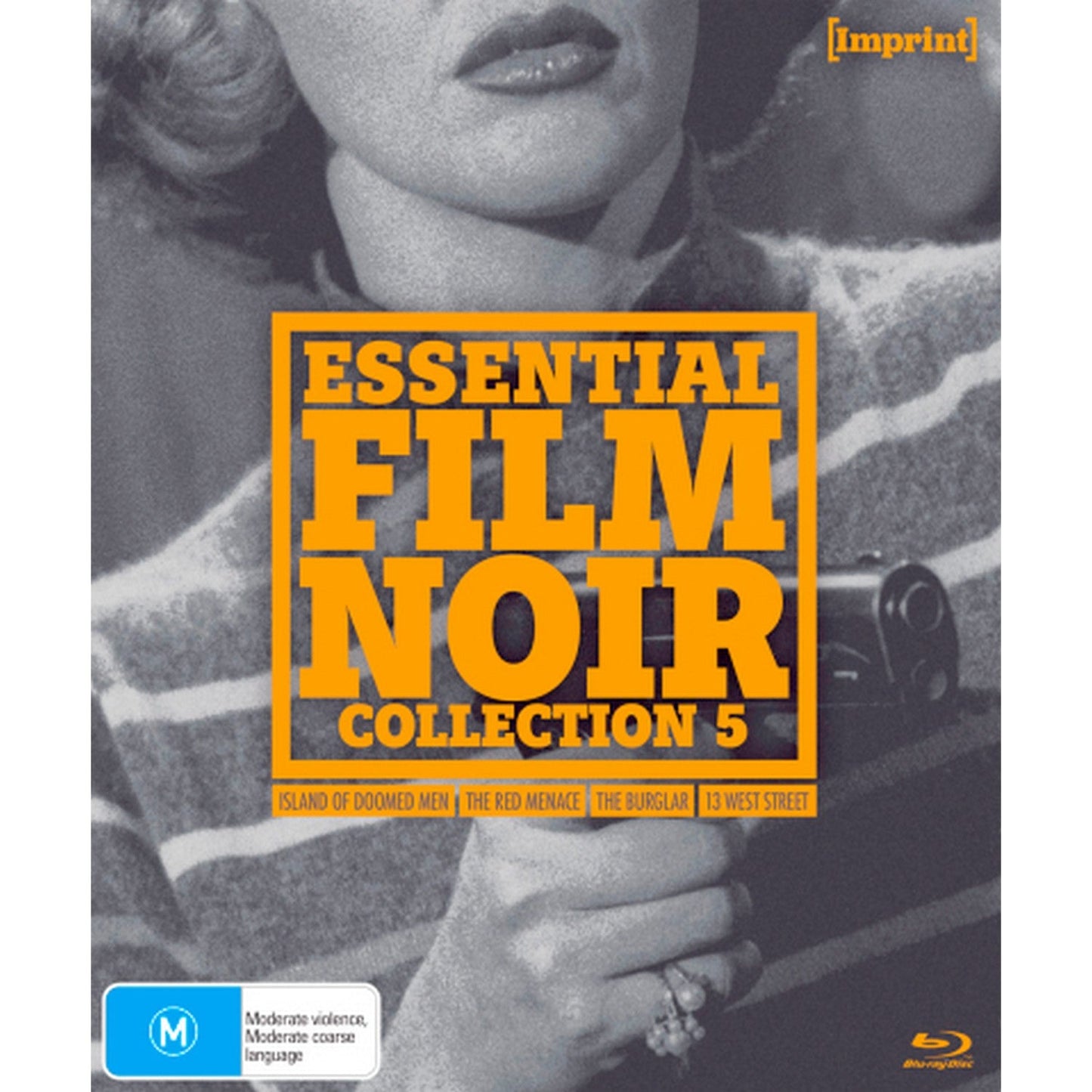 Essential Film Noir: Collection 5 (Island of Doomed Men/The Red Menace/The Burglar/13 West Street) (Imprint) Blu-Ray