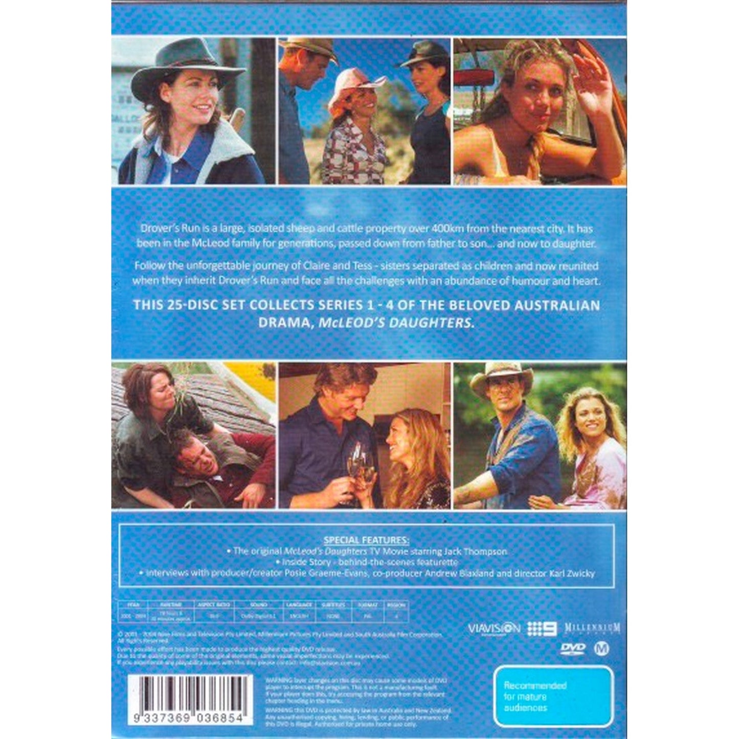 Mcleod's Daughters: Collection 1 (Series 1 - 4) DVD Box Set