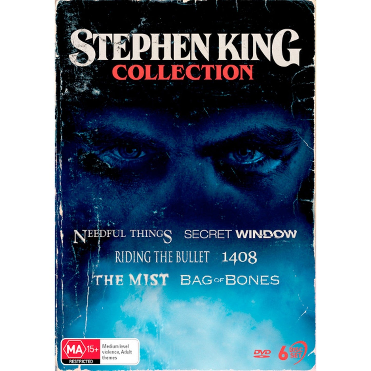 Stephen King Collection: Needful Things/Secret Window/Riding the Bullet/1408/The Mist/Bag of Bones DVD