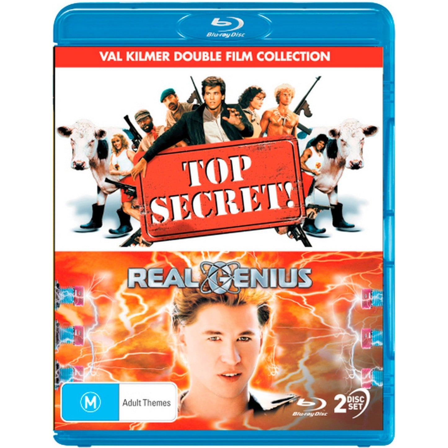 Val Kilmer Double Pack (Top Secret / Real Genius) Blu-Ray