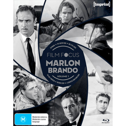 Film Focus: Marlon Brando Volume 1 (Sayonara / The Fugitive Kind / One-Eyed Jacks / The Ugly American / Bedtime Story / A Countess from Hong Kong) (Im Blu-Ray