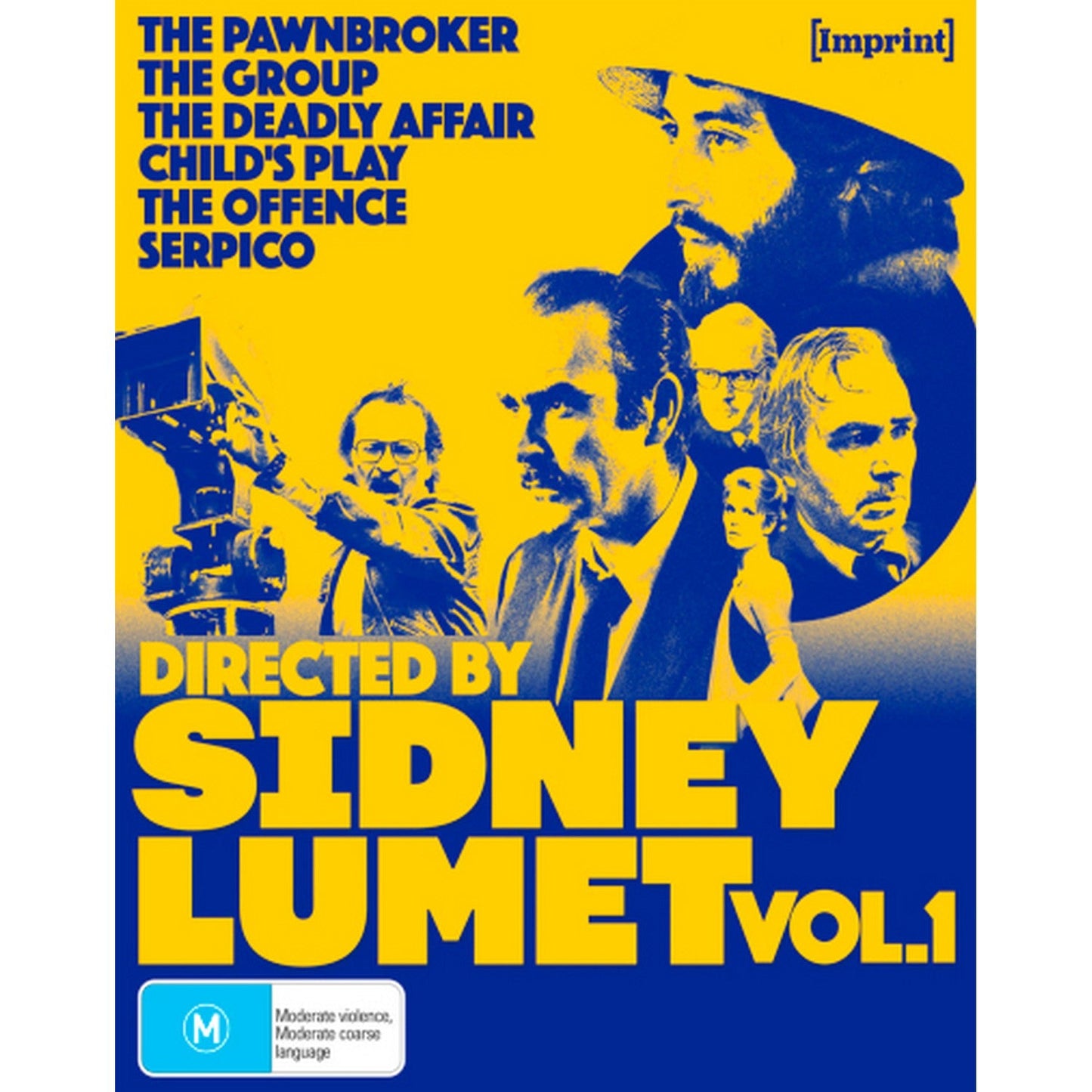 Directed by Sidney Lumet: Volume 1 (The Pawnbroker / The Group / The Deadly Affair / Child's Play / The Offence / Serpico) (Imprint) Blu-Ray