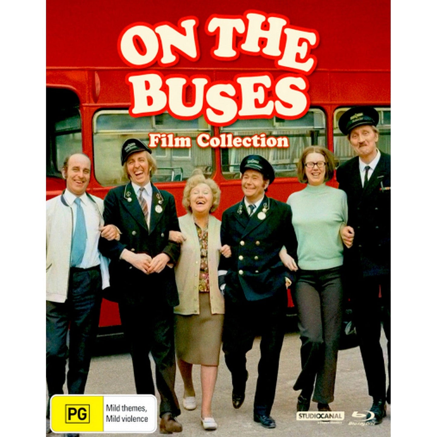 On the Buses Film Collection (On the Buses / Mutiny on the Buses / Holiday on the Buses) Blu-Ray