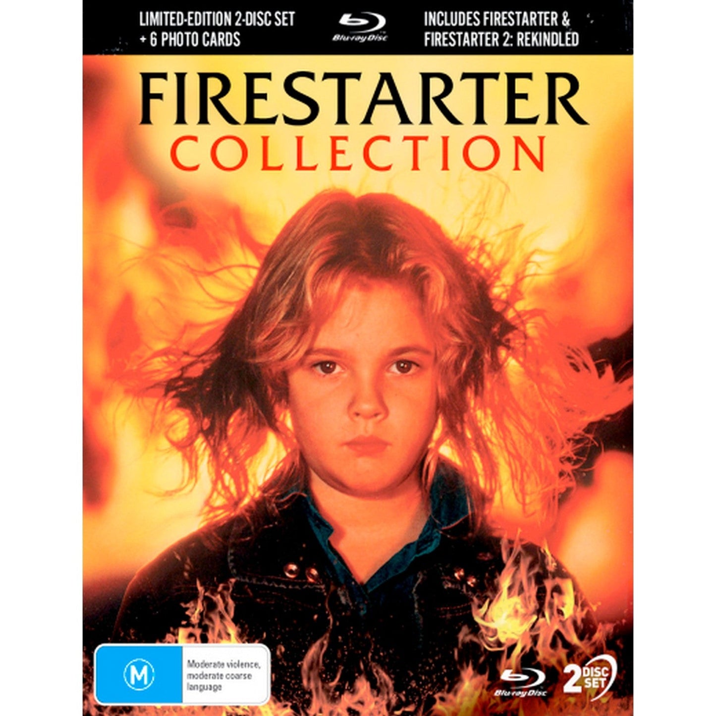 Firestarter Collection: Firestarter (1984) / Firestarter 2: Rekindled (2002) (Limited Edition) Blu-Ray