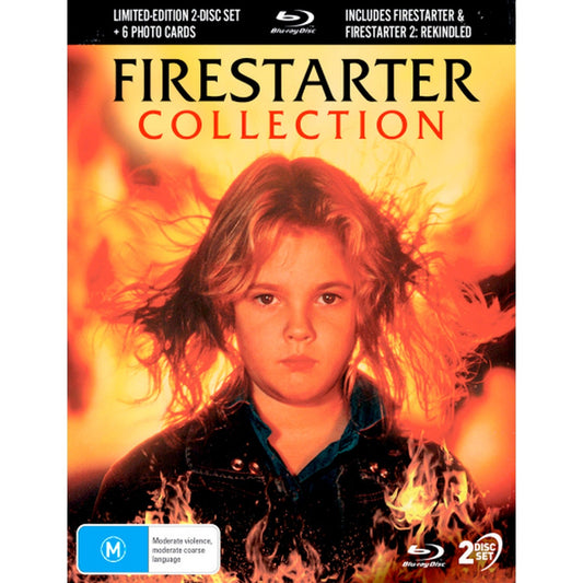 Firestarter Collection: Firestarter (1984) / Firestarter 2: Rekindled (2002) (Limited Edition) Blu-Ray