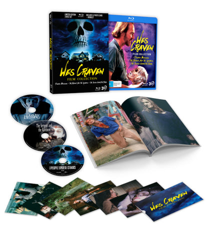 Wes Craven Film Collection Blu-Ray - Limited Edition 3D Lenticular Hardcase