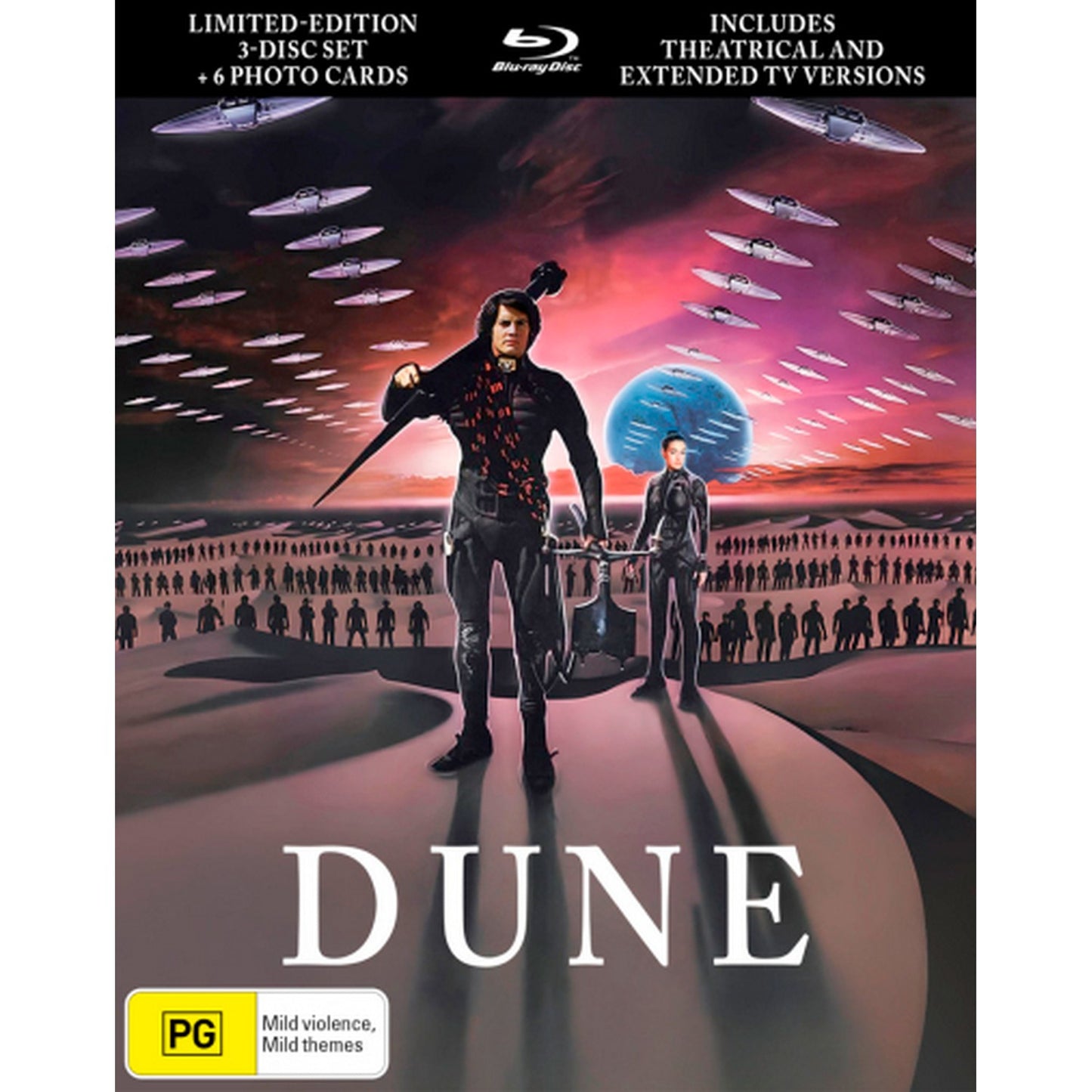 Dune (1984) (Limited Edition - Theatrical and Extended TV Versions) Blu-Ray