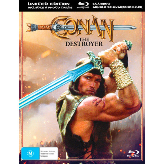 Conan the Destroyer (Limited Edition) (Lenticular Hardcover) Blu-Ray