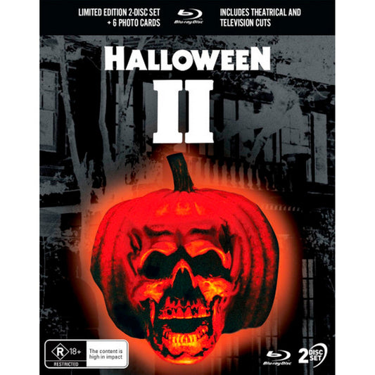 Halloween II (Limited Edition - Theatrical and Television Cuts) Blu-Ray