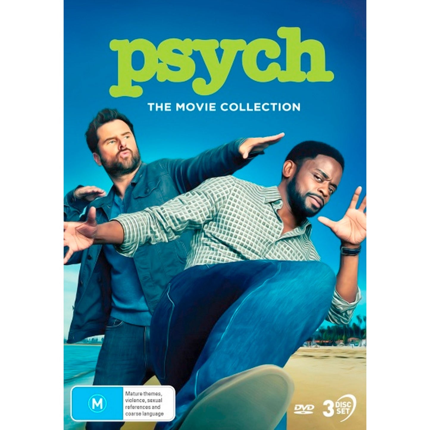 Psych: Film Collection (Psych: The Movie / Psych 2: Lassie Come Home / Psych 3: This is Gus) DVD