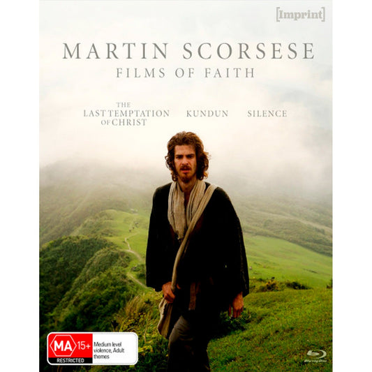 Martin Scorsese: Films of Faith (Imprint) (The Last Temptation of Christ / Kundun / Silence) Blu-Ray