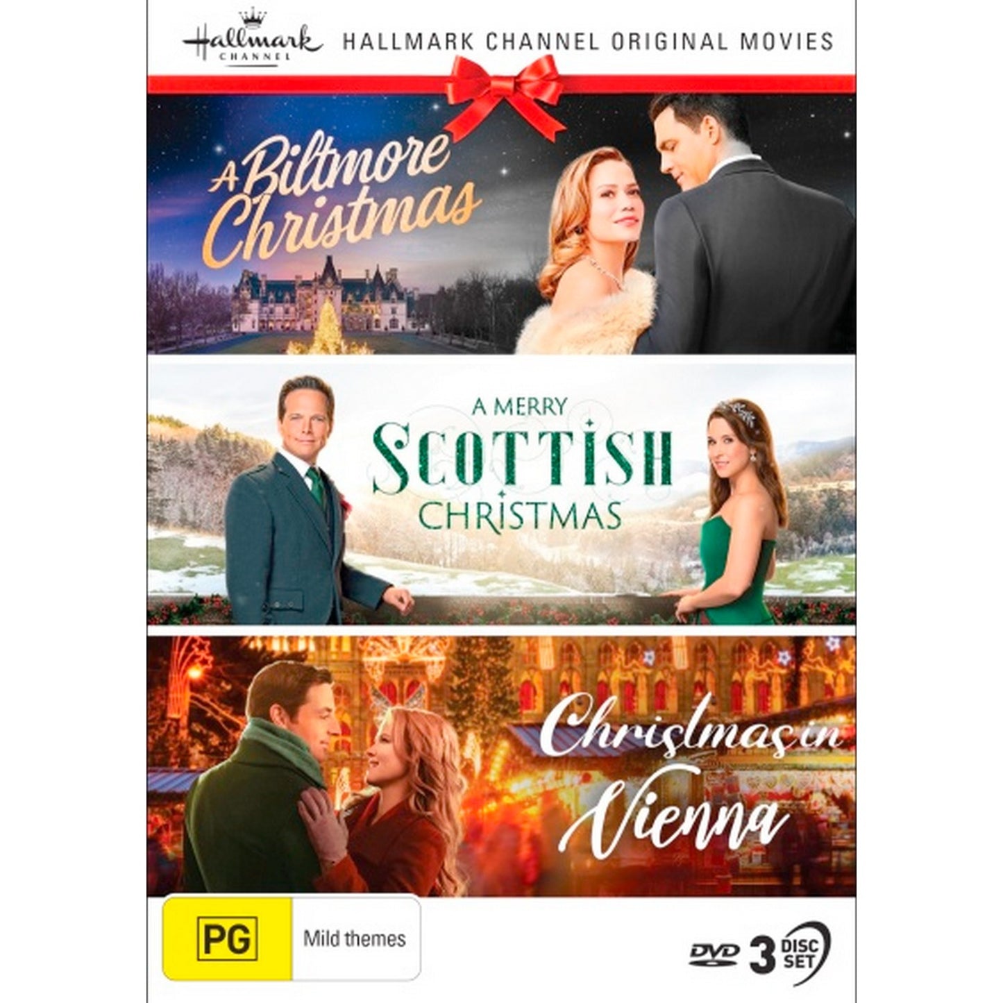 Hallmark Christmas Collection 38 (A Biltmore Christmas / A Merry Scottish Christmas / Christmas in Vienna) DVD