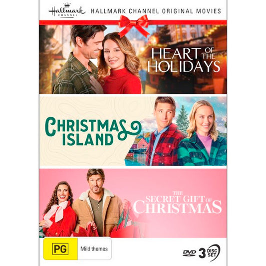 Hallmark Christmas Collection 40 (Heart of the Holidays / Christmas Island / The Secret Gift of Christmas) DVD