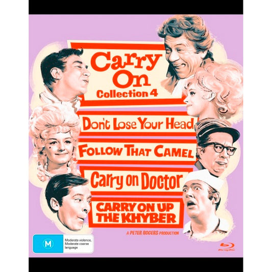 Carry On? Film Collection 4 (Don't Lose Your Head / Follow That Camel / Carry on Doctor / Carry on Up the Khyber) (Special Edition) Blu-Ray