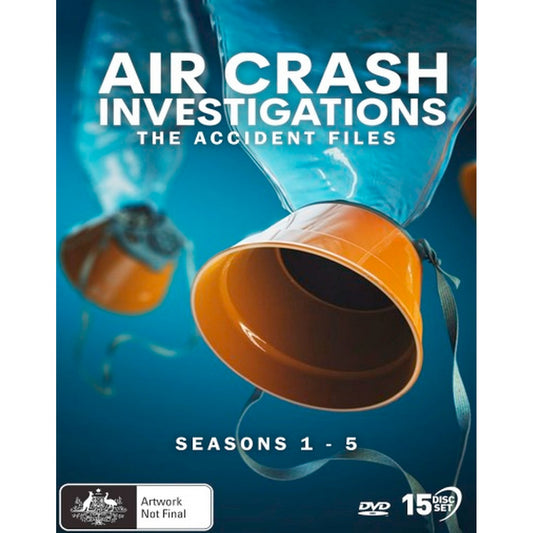 Air Crash Investigations: The Accident Files - Seasons 1 - 5 DVD Box Set