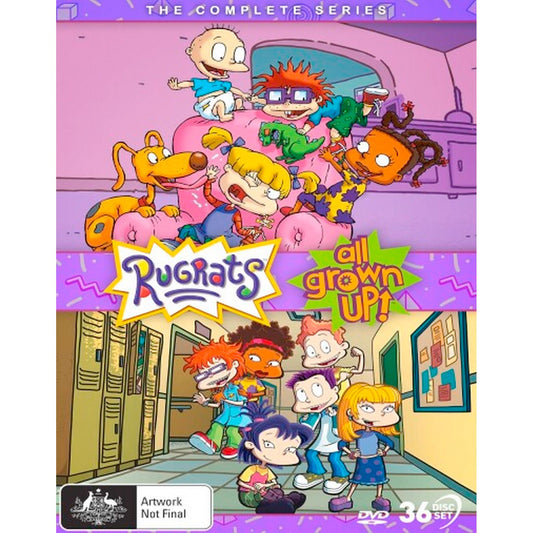 Rugrats: The Complete Original Series + All Grown Up: The Complete Series DVD Box Set