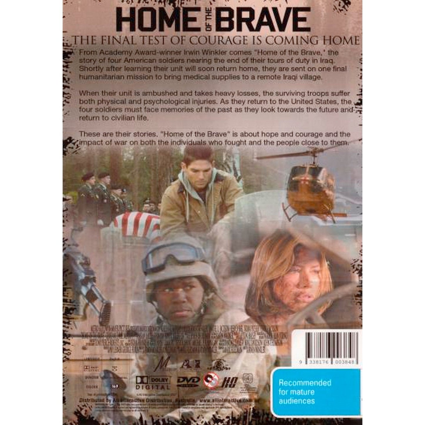 Home of the Brave DVD