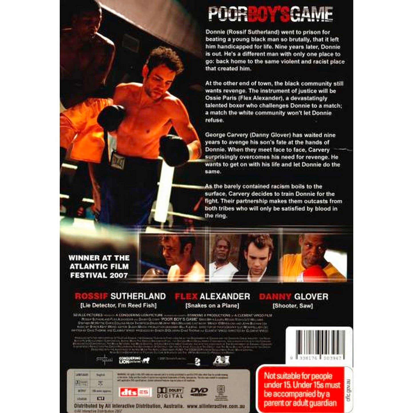 Poor Boy's Game DVD