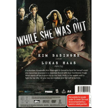 While She Was Out DVD