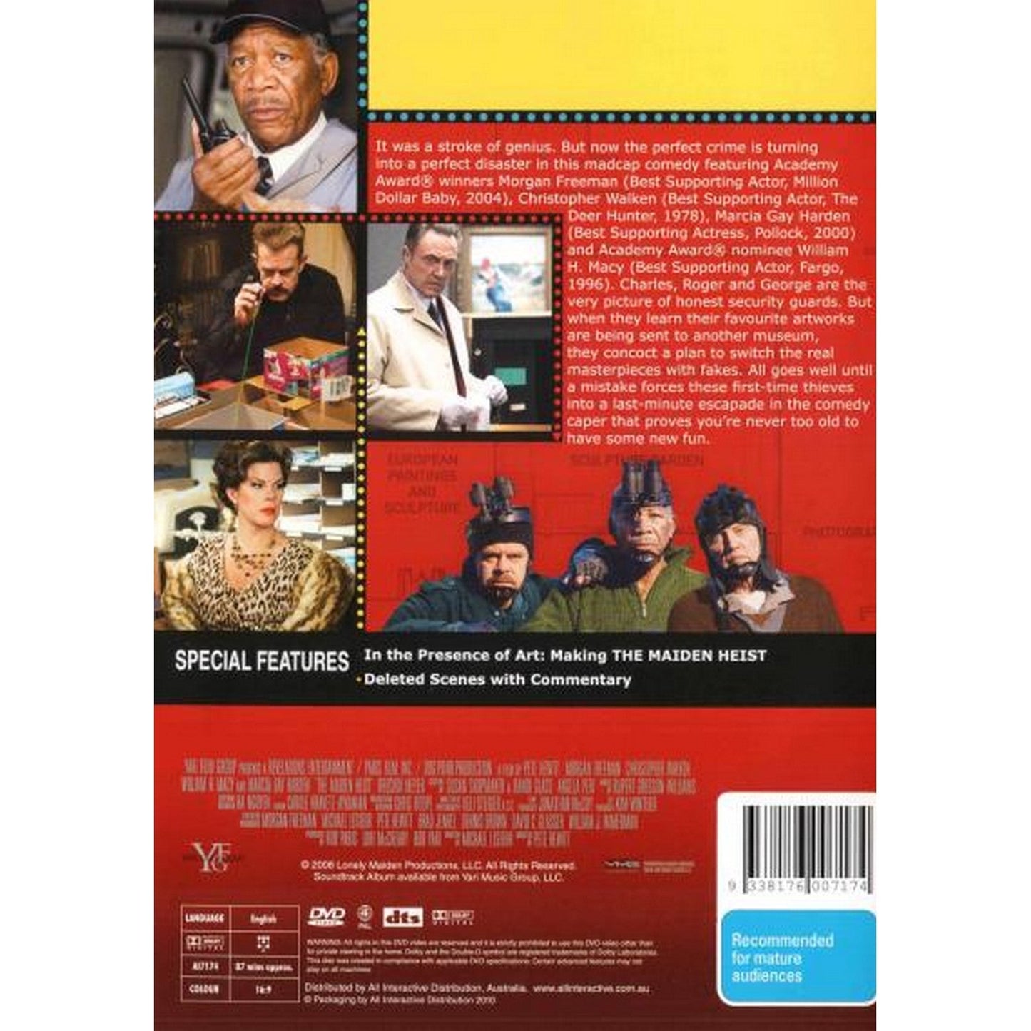 The Maiden Heist DVD