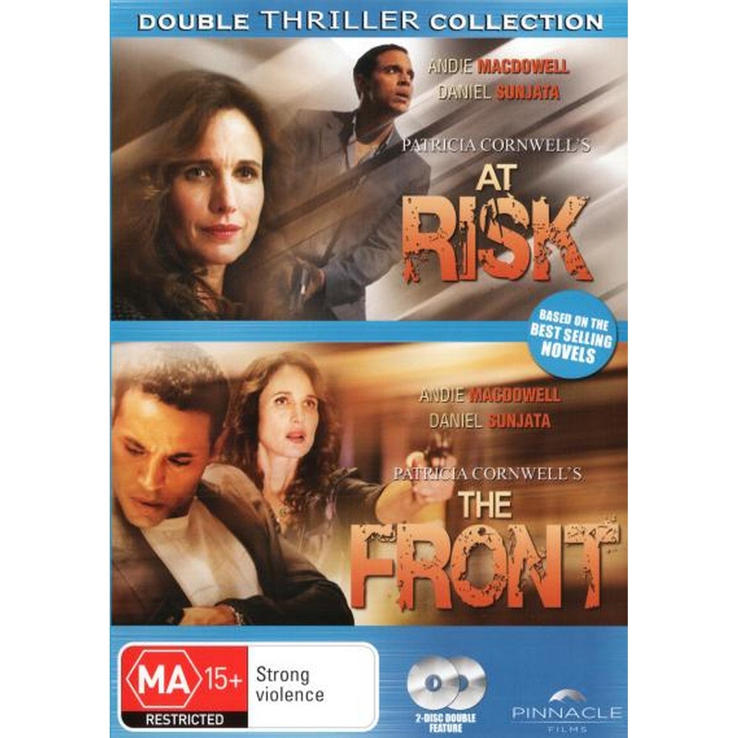 At Risk / The Front (Patricia Cornwell) DVD