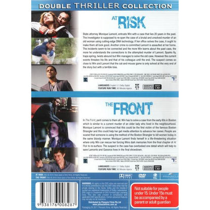 At Risk / The Front (Patricia Cornwell) DVD