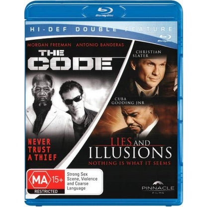 The Code / Lies and Illusions Blu-Ray