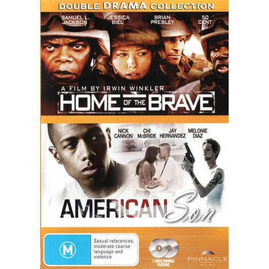 Double Drama Collection:  Home of the Brave / American Son DVD