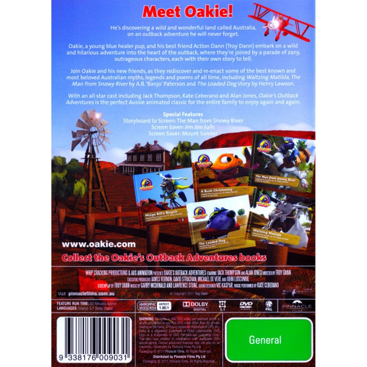 Oakie's Outback Adventures DVD