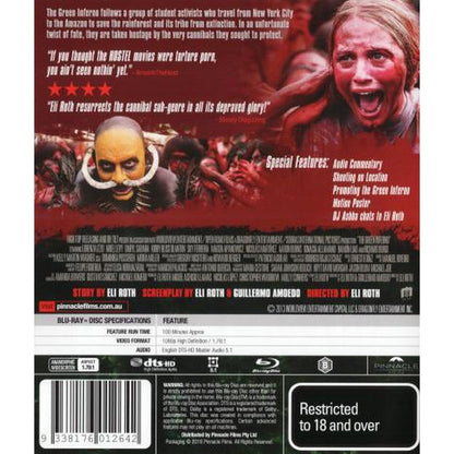 The Green Inferno (Director's Cut) Blu-Ray