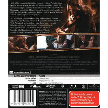 The Devil's Violinist (David Garrett) Blu-Ray