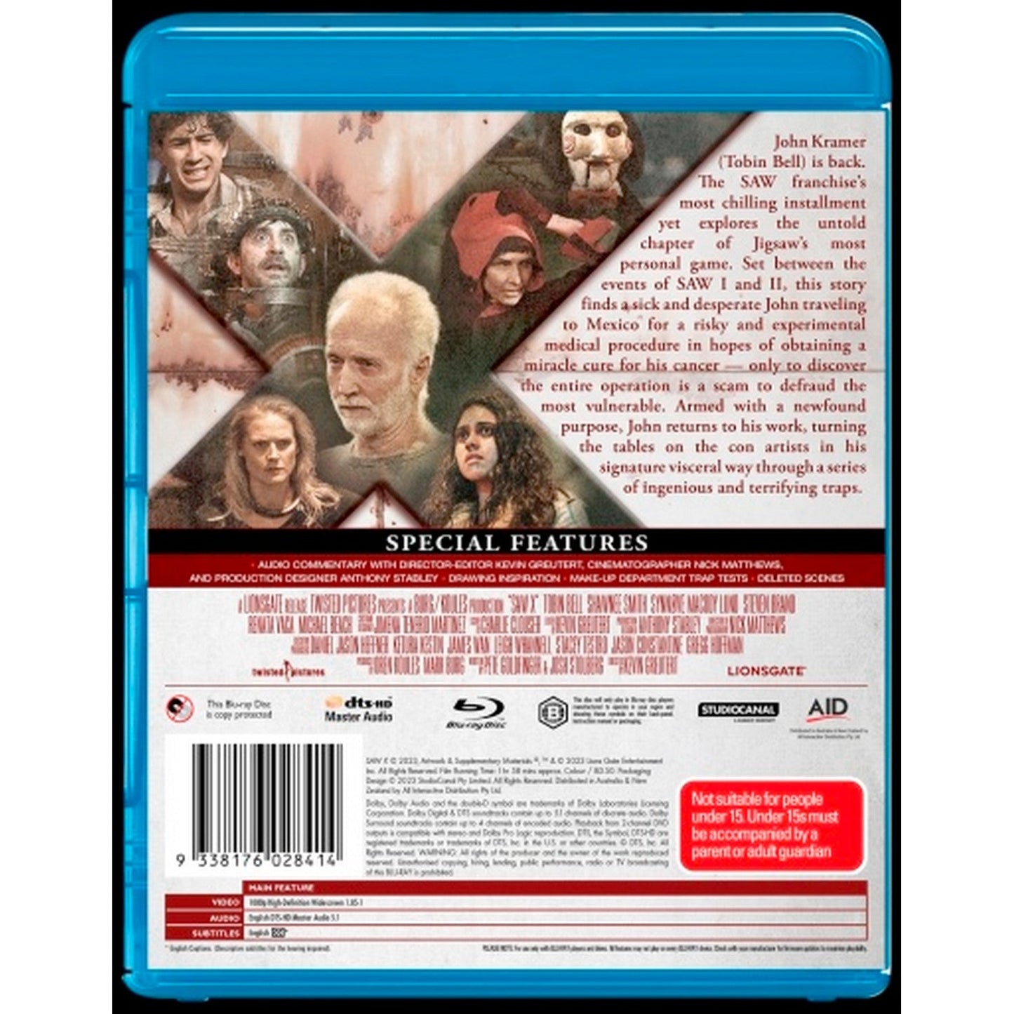 Saw X Blu-Ray