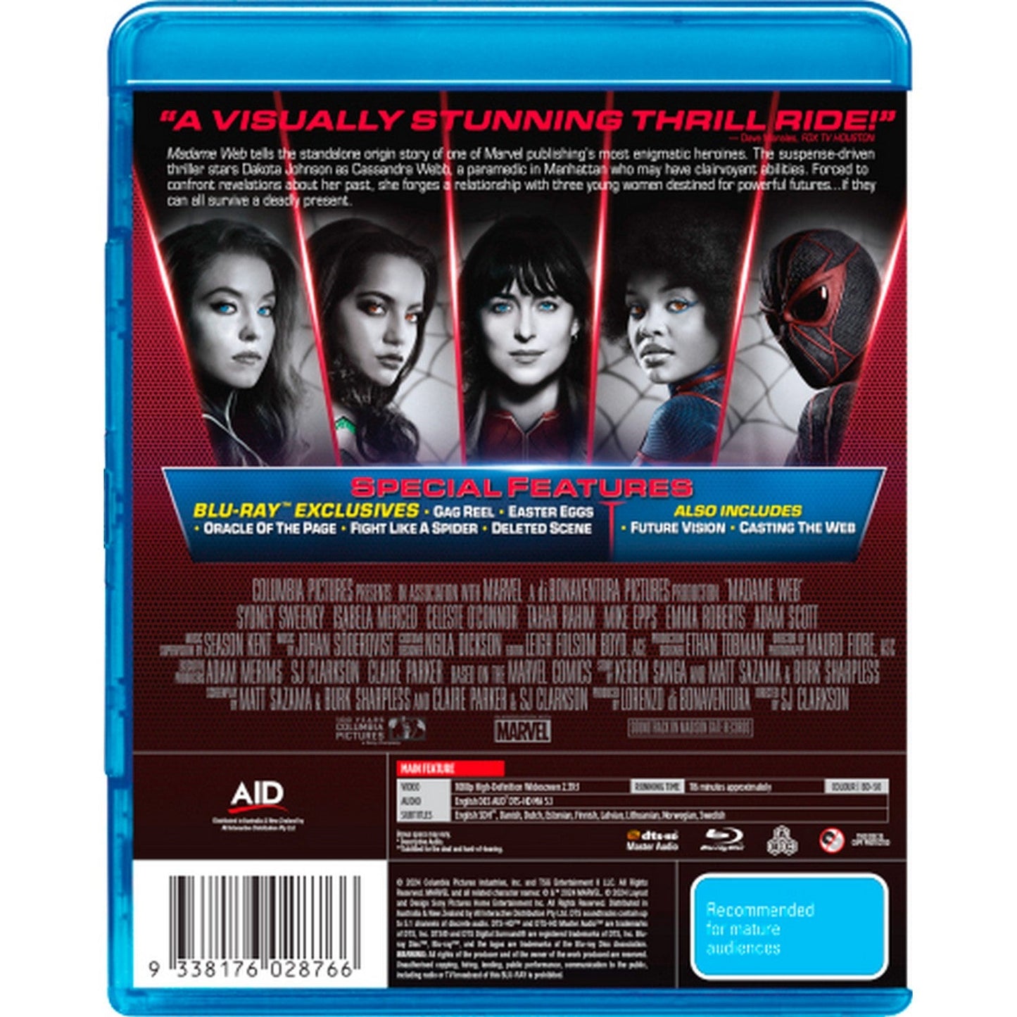 Madame Web Blu-Ray