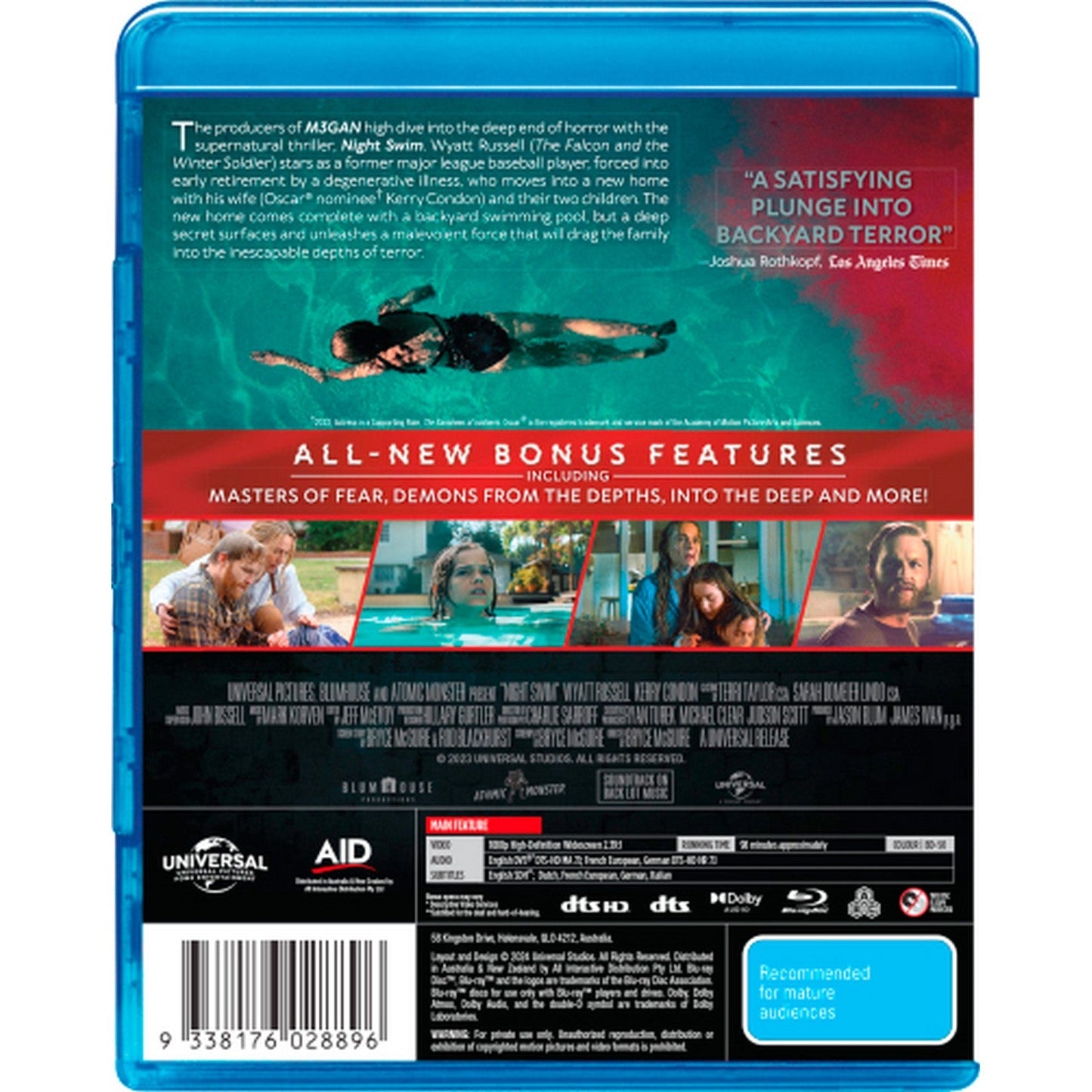 Night Swim Blu-Ray