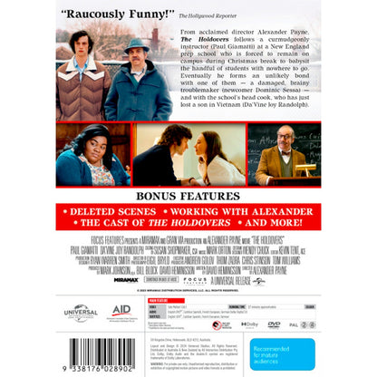 The Holdovers DVD